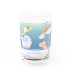 曲水のダイビング Water Glass :back