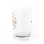 まるいねこのフルーツサンド Water Glass :back