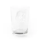 nemotoyukieのコーヒー大好きグリフォン君 Water Glass :back