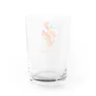 sheknowの心臓  Heart Water Glass :back