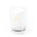 スーパーわんわんズのドリンクわんこ Water Glass :back