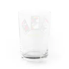 めかぶ商店のサメ花札 Water Glass :back