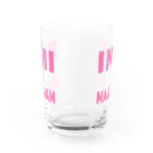 それゆけ！インキちゃん！のINK-MAGENTAグラス Water Glass :back