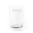 LONGOUTのLONGOUTブラックロゴ Water Glass :back