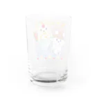 イワシの缶詰のしろくまびより Water Glass :back