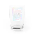 𝙈𝙊𝙈𝙊'𝙨 𝙎𝙝𝙤𝙥のvintage vaporwave Water Glass :back