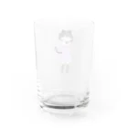 Elleのみやねこちゃん Water Glass :back