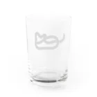 かーさんなのケーブリング・キャット Water Glass :back