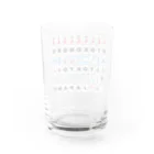 OTOKONOKOTOKYOJAPANの麻雀牌 Water Glass :back