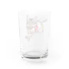 Cat's tail-street/SUZURIのCat's tail-street ロゴ Water Glass :back