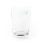 Shakoの夢のイルカ Water Glass :back