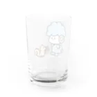 木口ようかんSHOPのぐーしぃとりすちゃん Water Glass :back