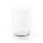 TSUKIMEKURIのカレンダーガール Water Glass :back