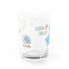 ねずみのちゅーかり Water Glass :back