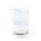 かおるの工房の青い Water Glass :back