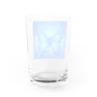 okanoxnekoの青い蝶 Water Glass :back