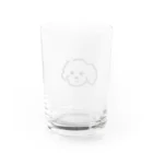 かぷのにらむいぬ Water Glass :back