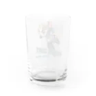 nidan-illustrationの"ROCKY GOAT" Water Glass :back