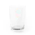 だるいエビフライのハッピーアイスクリーム Water Glass :back