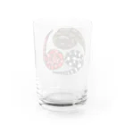 SumiReの三巴　蛇 Water Glass :back