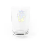 だるまキャットのガネーシャくん Water Glass :back