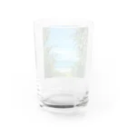 Haction_elseの離島　小径を抜けて・・・ Water Glass :back