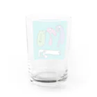 圧倒的芸術SHOPのネコ Water Glass :back