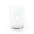 ＡＫＩＮＡＭＩのあさぎ丸猫 Water Glass :back