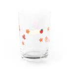 ゆるオムのこみろんらびっと×ゆるオム　コラボグラス Water Glass :back