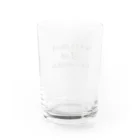 RUNCOのパン、大好き Water Glass :back