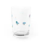 ぽんたはうすのパワフルなおさかなさん Water Glass :back