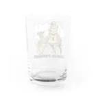 おざき たすく/mあわ/Ozaki Tasukuの砂漠商のアデリーペンギン Water Glass :back