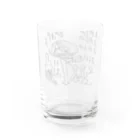 ゆったりレッサーパンダの店のオパピ Water Glass :back