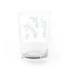 たまラッキー金魚どきどき龍さんの湧き水龍ちゃん Water Glass :back