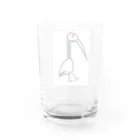 yukawawawaの助けられた鶴 Water Glass :back