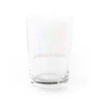 ひゅうまいワールドのレインボー栗忍者くん Water Glass :back