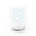 ころんぱの店のハッピーあざらし Water Glass :back