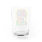 PINKMANのオラおら Water Glass :back