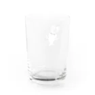 毛並みんのパワーオブパワー毛並みん Water Glass :back