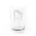 stereovisionの3匹の猫（Cat Times 3x） Water Glass :back