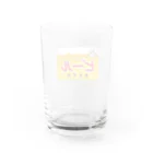 点心夫婦商店のヘッドマーク・ビール Water Glass :back