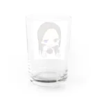 橘沙希のジュタドールグッズ Water Glass :back