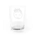 おハゲくんのお父ちゃんのおハゲくん Water Glass :back