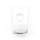 おハゲくんのお父ちゃんのおハゲくん Water Glass :back