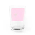 絵のグッズのstrawberry  Water Glass :back