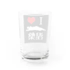 LovesLabの釈迦涅槃 Water Glass :back