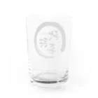 AcappelLabo オンラインショップの歌譜喜ロゴ Water Glass :back