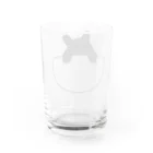 Kickassのポケットに住み着く猫です Water Glass :back