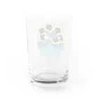 里 (sato)のH  yellow Water Glass :back