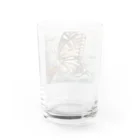 Biologyのアゲハ蝶 Water Glass :back